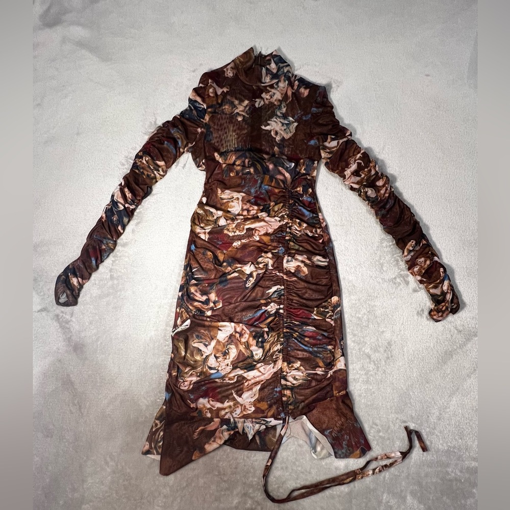 Brown Renaissance Dress from FashionNova | Size S